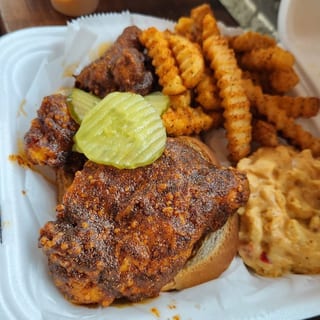Boneless Thighs and 2 Sides