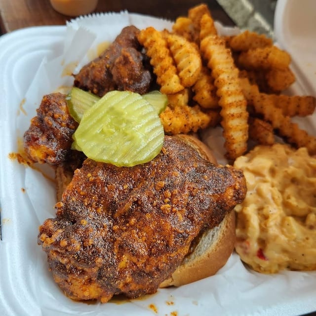 Boneless Thighs and 2 Sides.