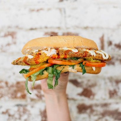 Big Hot Chicken sandwich